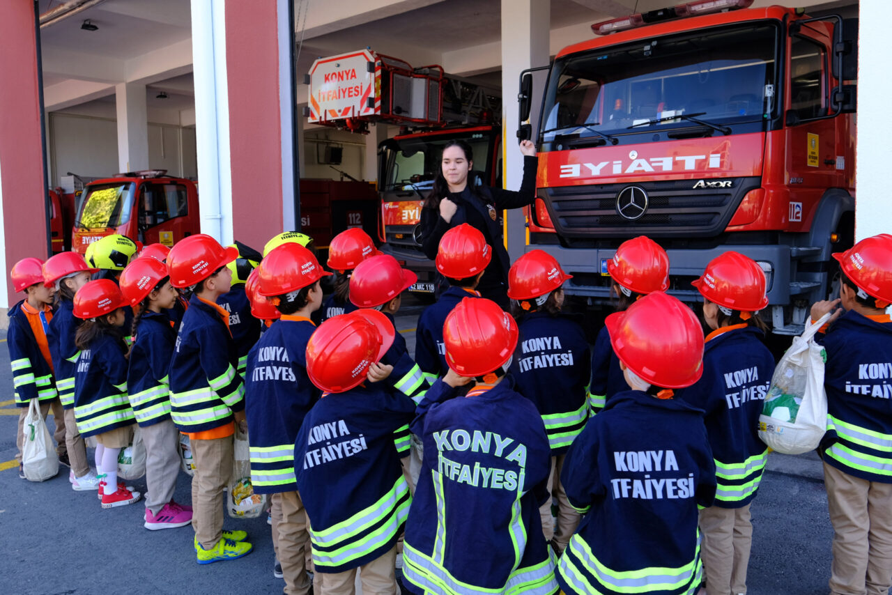 Konya Büyükşehir Belediyesi, 32 bin öğrenciye yangın ve afet bilinci eğitimi verecek