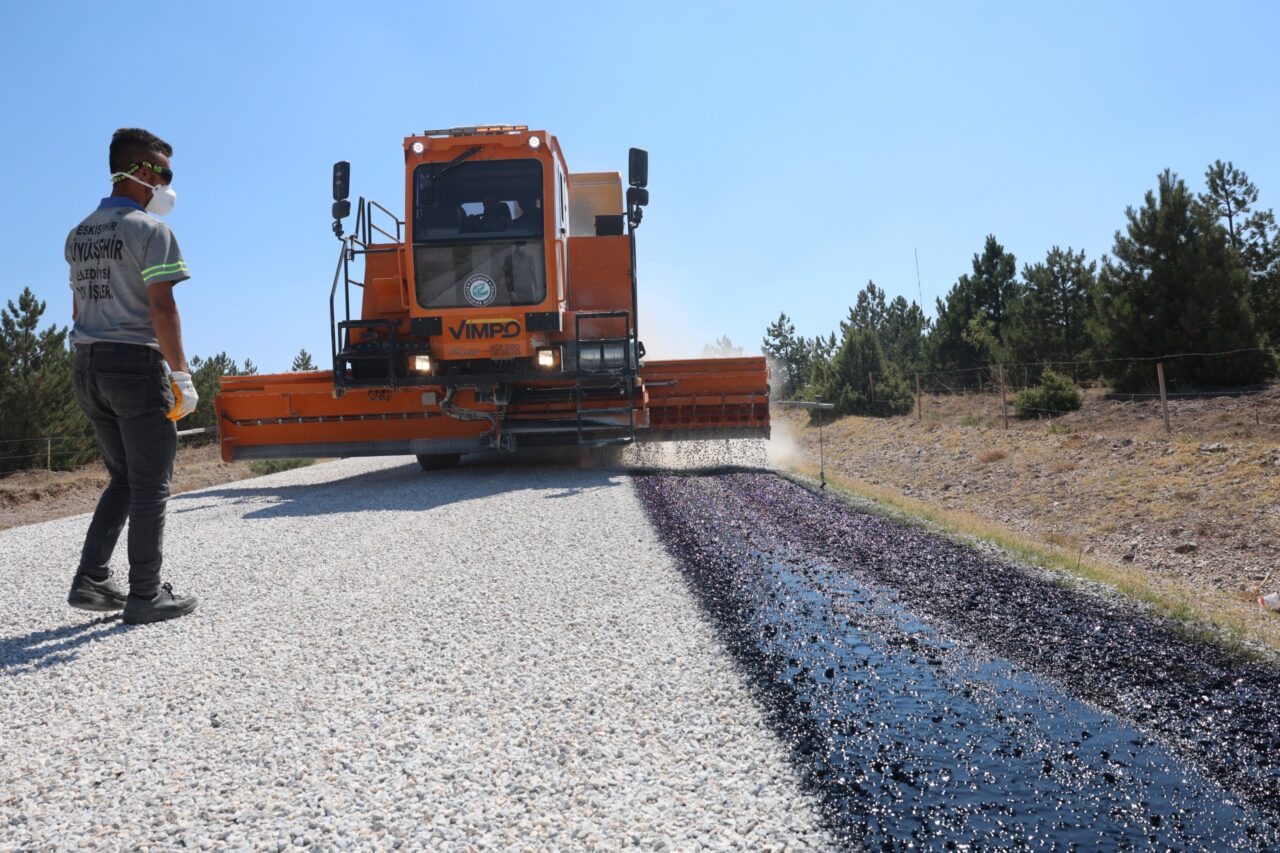 Mollaoğlu – Çanakkıran yolunda çalışmalar tamamlandı