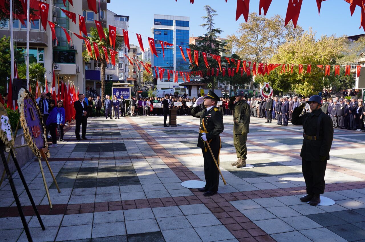 Orhangazi’de 29 Ekim Cumhuriyet Bayramı kutlamaları