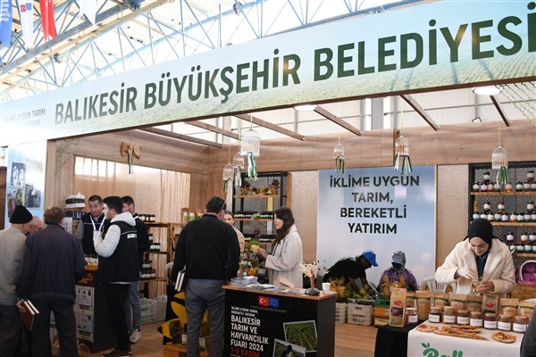 Balıkesir Tarım ve Hayvancılık Fuarı sürüyor