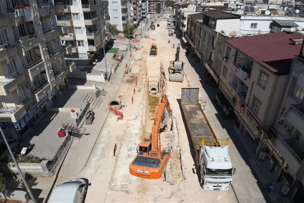 Çağdaş Mahallesi’nde yağmur suyu sorununa kalıcı çözüm