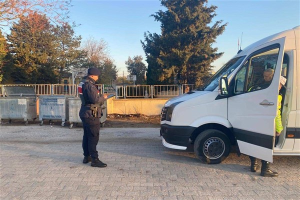 Edirne’de bir haftada 46 okul servis aracını kontrol edildi