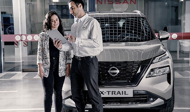 Nissan Türkiye mobil uygulamasından