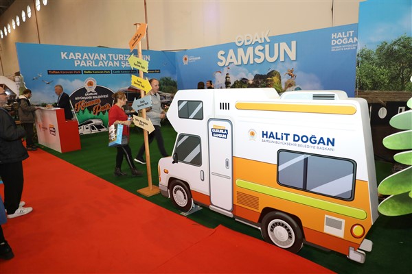 Samsun Karavan Fuarı kapılarını açtı