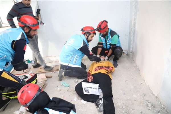 Şanlıurfa’da deprem tatbikatı düzenlendi