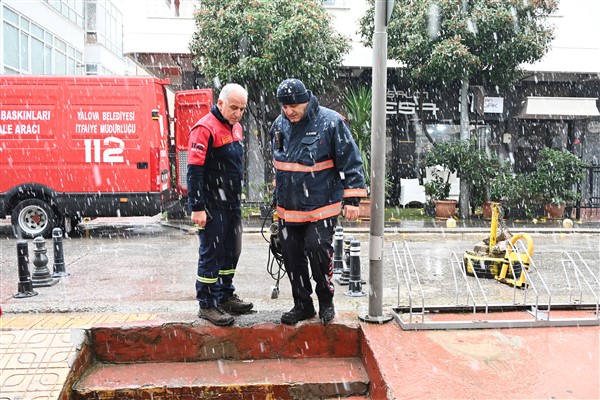 Yalova Belediyesi, yoğun yağış